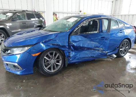 2020 Honda Civic Ex z USA, uszkodzony, nr VIN 19XFC1F38LE005595